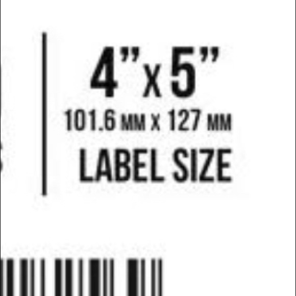 4 Up Office 4 Shipping Labels 4 Per Sheet 4x5 Stickers Paper Poshmark
